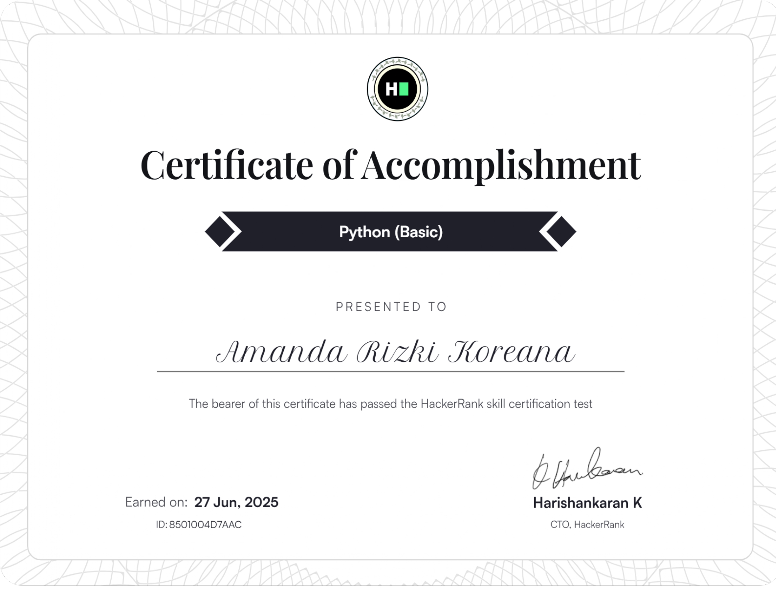 Certification 4